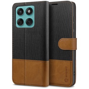 Exoguard Wallet - Motorola Edge 60 / Edge 60 Fusion - Black / Brown