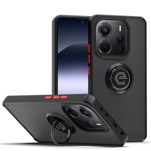 Etui Exoguard O-Ring - Xiaomi Redmi Note 14 (4g) 24117rn76e - Black / Red