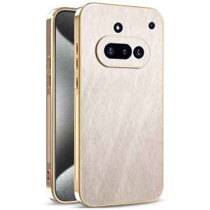 Etui Exoguard Brushed Glamour - Nothing Phone 3a - Gold