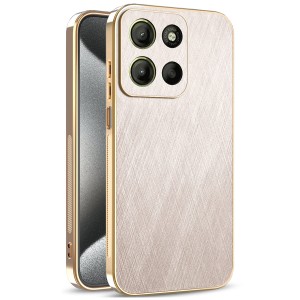 Etui Exoguard Brushed Glamour - Motorola Moto G75 5g - Gold
