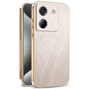 Etui Exoguard Brushed Glamour - Xiaomi Poco M7 Pro - Gold