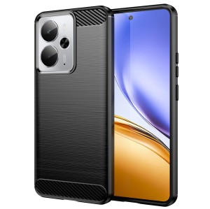 Etui Exoguard Carbon - Realme 14 5g / 14t 5g - Black