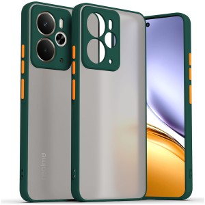 Etui Exoguard Mat - Realme 14 5g / 14t 5g - Dark Green