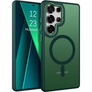 Etui Exoguard Matte Mag - Samsung Galaxy S25 Ultra - Dark Green