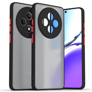 Etui Exoguard Mat - Oppo Reno 12 F / 12 Fs - Black