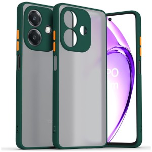 Etui Exoguard Mat - Oppo A40 / A40m / A60 5g - Dark Green