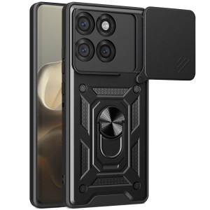 Etui Exoguard Camshield - Motorola Edge 60 Pro - Black