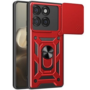 Etui Exoguard Camshield - Motorola Edge 60 Pro - Red