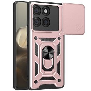 Etui Exoguard Camshield - Motorola Edge 60 Pro - Rose