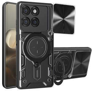 Etui Exoguard Ringshield - Motorola Edge 60 Pro - Black