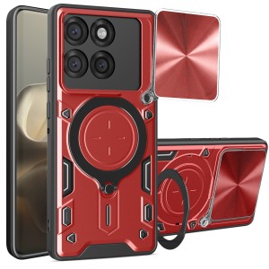 Etui Exoguard Ringshield - Motorola Edge 60 Pro - Red