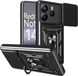 Etui Exoguard Camshield - Xiaomi Redmi Note 14 (4g) 24117rn76e - Black