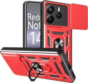 Etui Exoguard Camshield - Xiaomi Redmi Note 14 (4g) 24117rn76e - Red