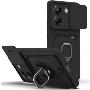 Etui Exoguard Card Lite - Xiaomi Poco M7 Pro - Black