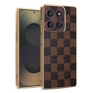 Etui Exoguard Brushed Glamour - Motorola Edge 60 Pro - Chess