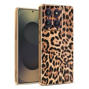 Etui Exoguard Brushed Glamour - Motorola Edge 60 Pro - Cheetah