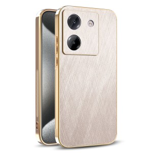 Etui Exoguard Brushed Glamour - Xiaomi Poco M7 Pro - Gold