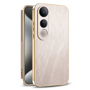 Etui Exoguard Brushed Glamour - Vivo V50 Lite - Gold