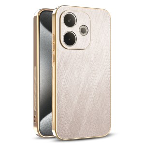 Etui Exoguard Brushed Glamour - Oppo A5 Pro 5g - Gold