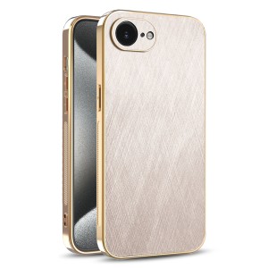 Etui Exoguard Brushed Glamour - Apple Iphone 16e - Gold