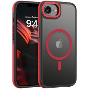 Etui Exoguard Matte 2.0 - Apple Iphone 16e - Black / Red