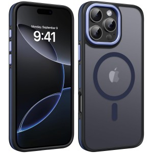 Etui Exoguard Matte 2.0 - Apple Iphone 16 Pro Max - Black / Blue