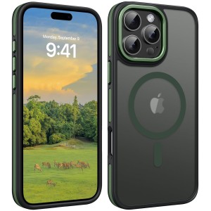 Etui Exoguard Matte 2.0 - Apple Iphone 16 Pro - Black / Green