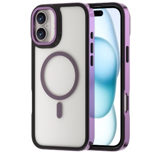 Etui Exoguard Exo Frame - Apple Iphone 16 - Purple