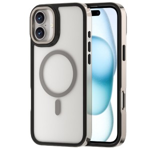 Etui Exoguard Exo Frame - Apple Iphone 16 - Gold