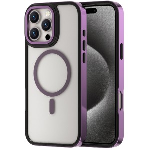 Etui Exoguard Exo Frame - Apple Iphone 16 Pro - Purple