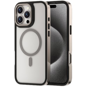 Etui Exoguard Exo Frame - Apple Iphone 16 Pro - Gold