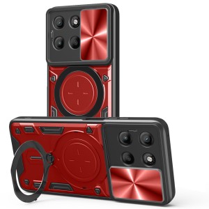 Etui Exoguard Ringshield - Motorola Moto G56 - Red