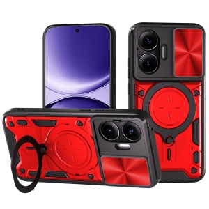 Etui Exoguard Ringshield - Xiaomi Poco F7 - Red