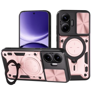 Etui Exoguard Ringshield - Xiaomi Poco F7 - Rose