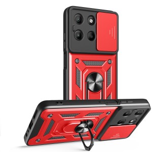 Etui Exoguard Camshield - Motorola Moto G56 - Red