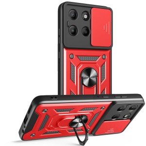 Etui Exoguard Camshield - Motorola Moto G86 / Moto G86 Power - Red