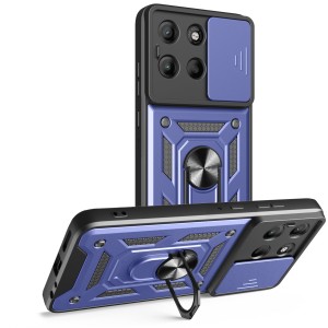 Etui Exoguard Camshield - Motorola Moto G86 / Moto G86 Power - Blue