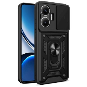 Etui Exoguard Camshield - Xiaomi Poco F7 - Black