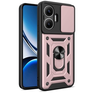 Etui Exoguard Camshield - Xiaomi Poco F7 - Rose