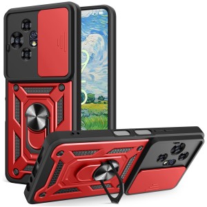 Etui Exoguard Camshield - Tcl 50 Pro Nxtpaper 5g - Red