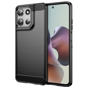 Etui Exoguard Carbon - Motorola Moto G56 - Black