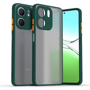 Etui Exoguard Mat - Oppo A5x - Dark Green