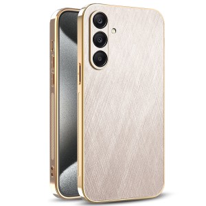 Etui Exoguard Brushed Glamour - Samsung Galaxy A17 - Gold