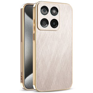 Etui Exoguard Brushed Glamour - Motorola Moto G56 - Gold