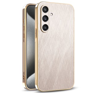 Etui Exoguard Brushed Glamour - Samsung Galaxy S24 Plus - Gold