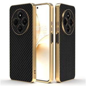 Etui Exoguard Goldline Carbon - Xiaomi Redmi 14c / Poco C75 - Black