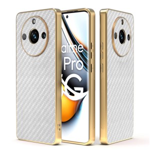 Etui Exoguard Goldline Carbon - Realme 11 Pro 5g / Realme 11 Pro Plus 5g - White