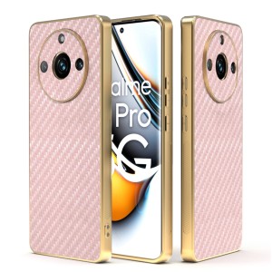 Etui Exoguard Goldline Carbon - Realme 11 Pro 5g / Realme 11 Pro Plus 5g - Rose