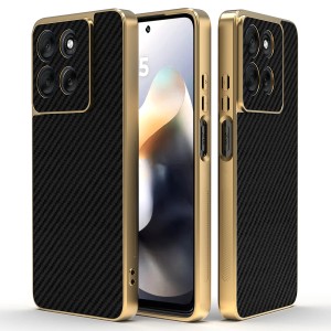 Etui Exoguard Goldline Carbon - Motorola Moto G15 - Black