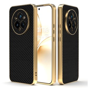 Etui Exoguard Goldline Carbon - Realme 14 Pro Plus 5g - Black